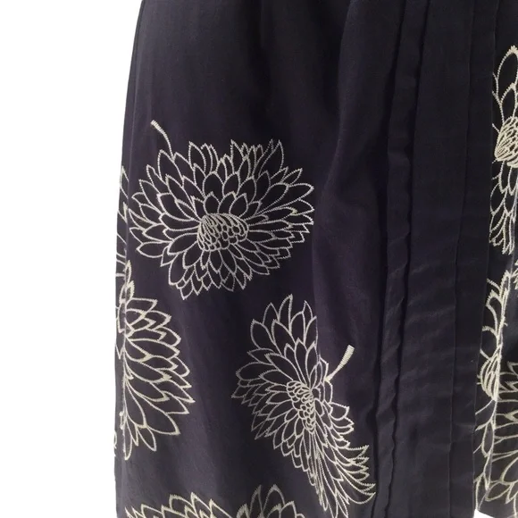 Anthropologie Floreat Floral Embroidered Strapless Dress - Picture 7 of 16